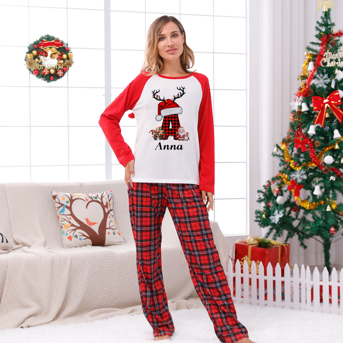 Personalized Christmas Pajamas Set