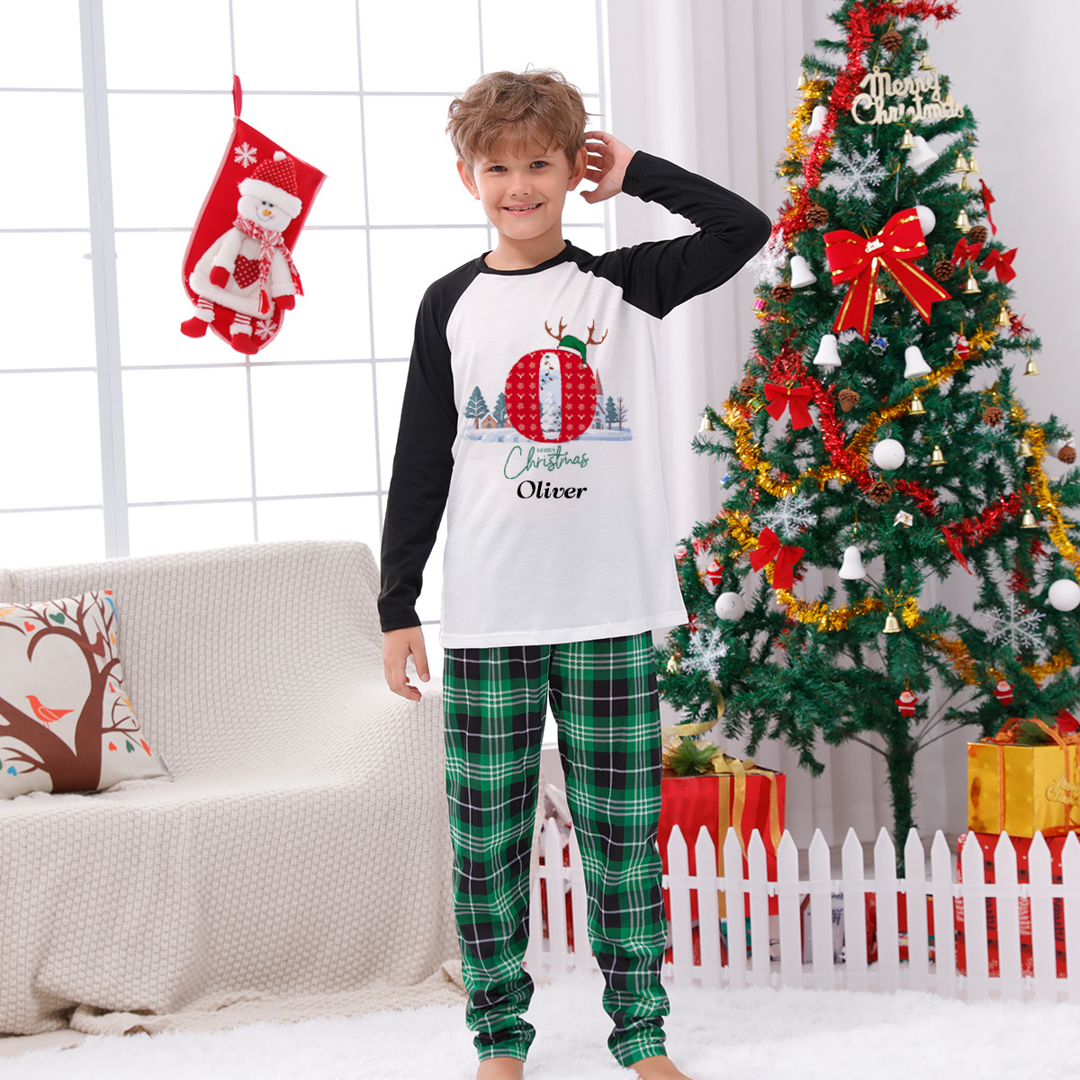 Personalized Christmas Pajamas Set