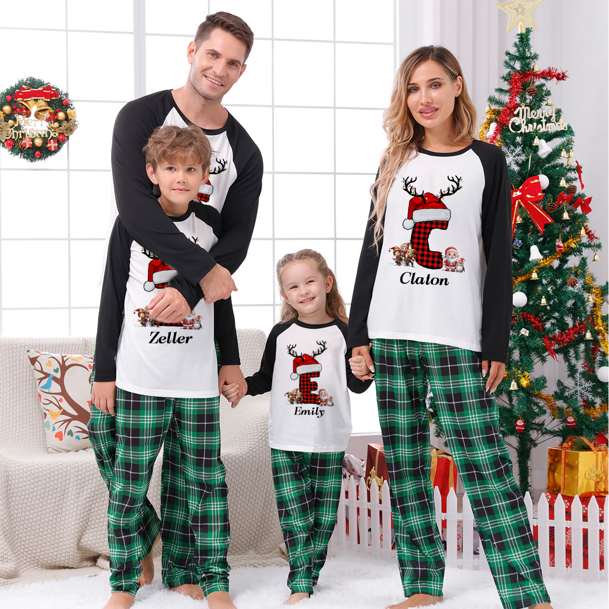 Personalized Christmas Pajamas Set