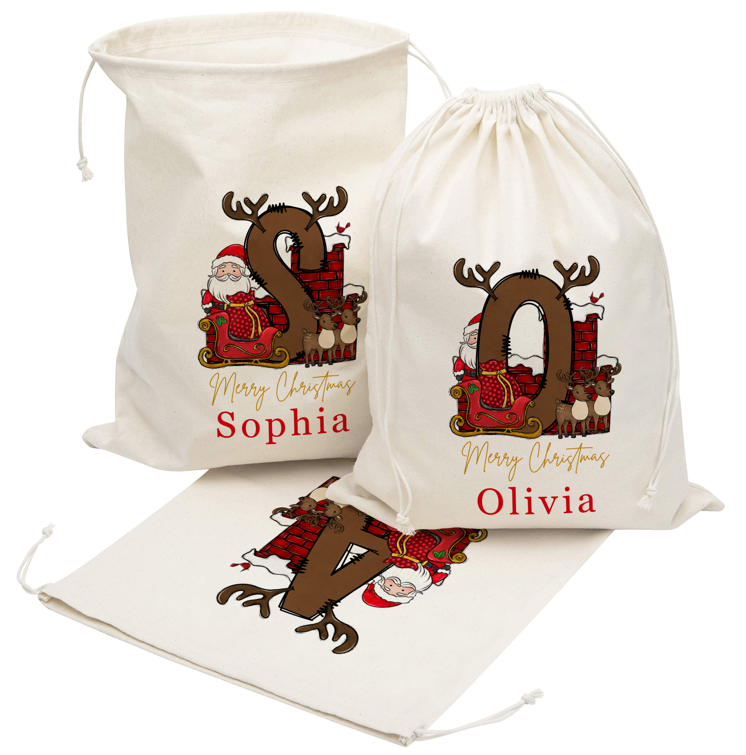 Personalized Christmas Gift Sack