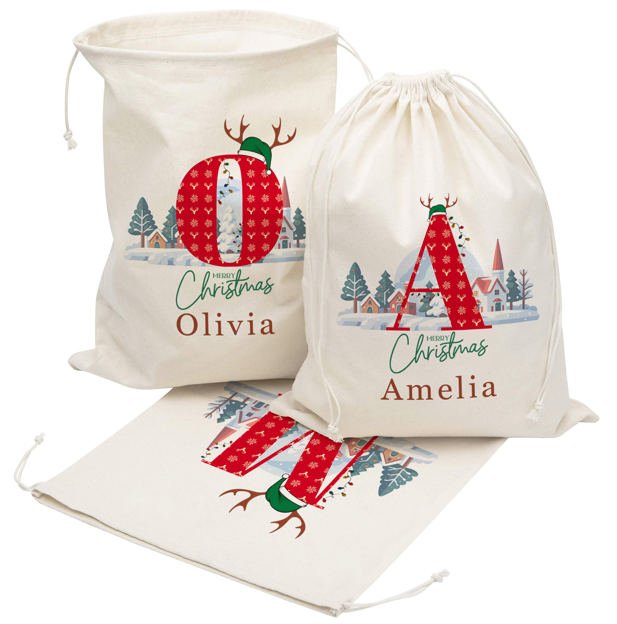 Personalized Christmas Gift Sack