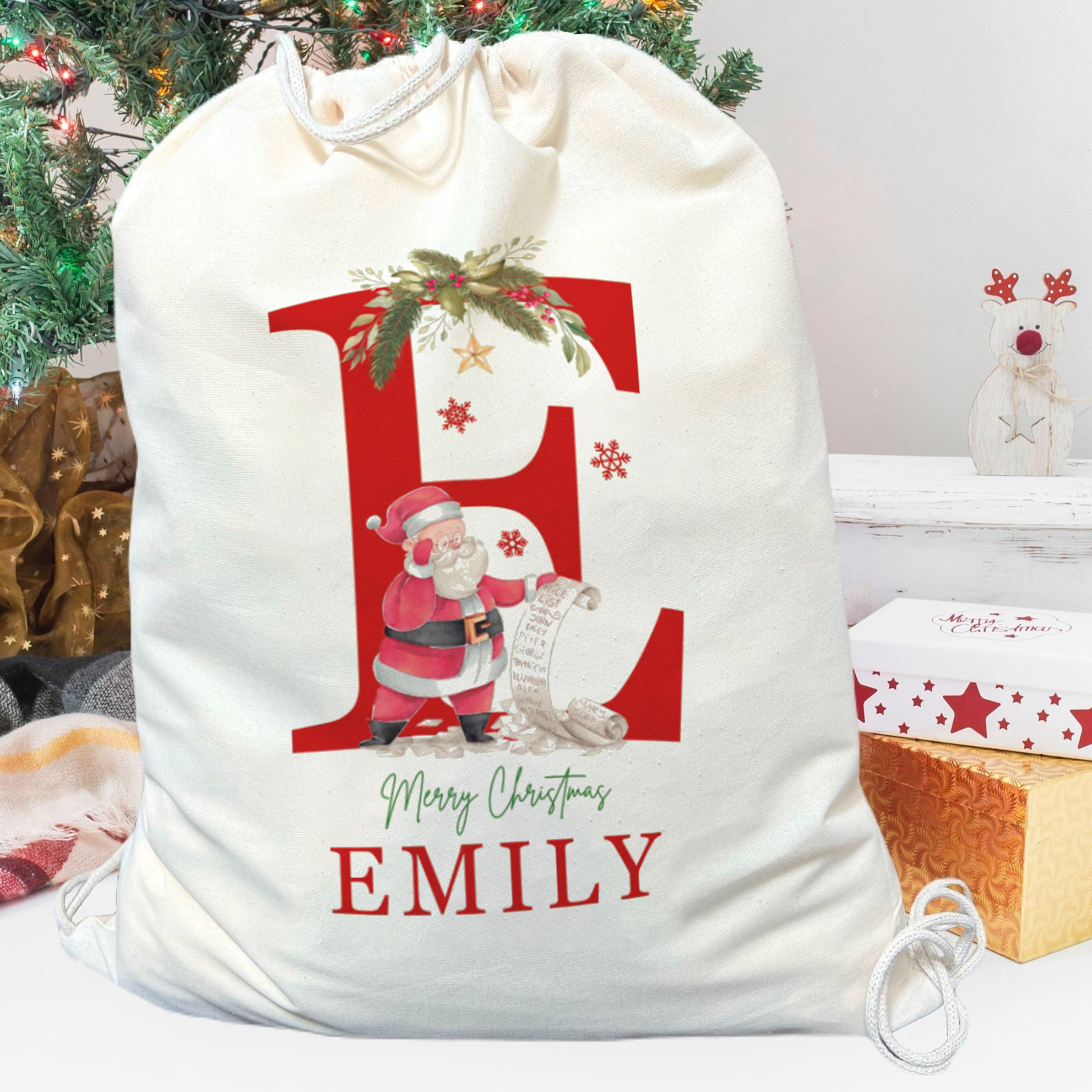 Personalised Christmas Gift Sack