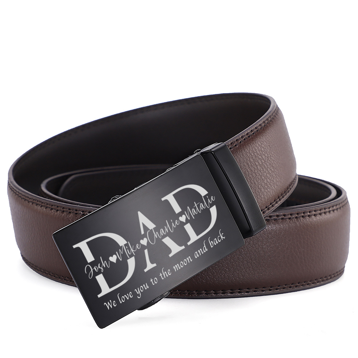Personalized Men's Leather Belt