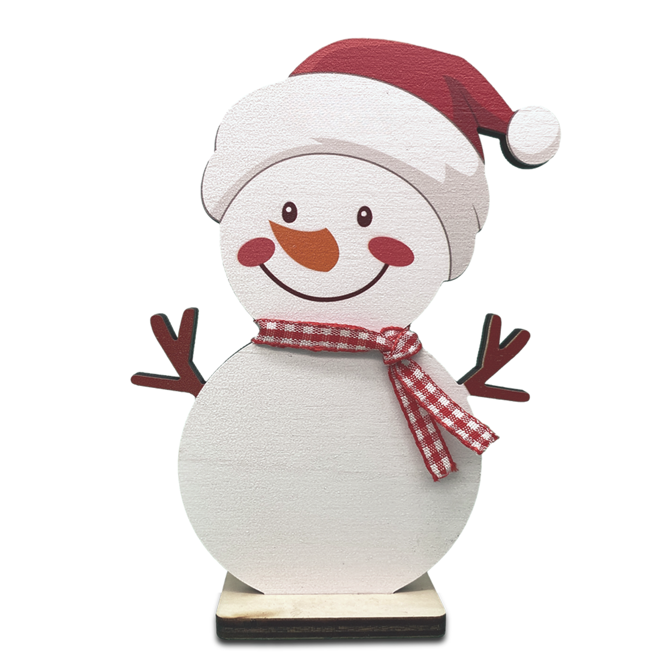Personalized Freestanding Snowman