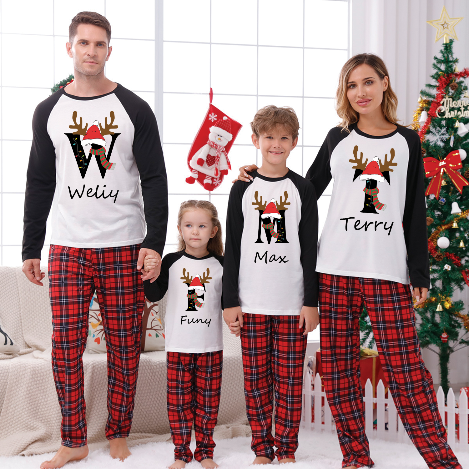 Personalized Christmas Pajamas Set