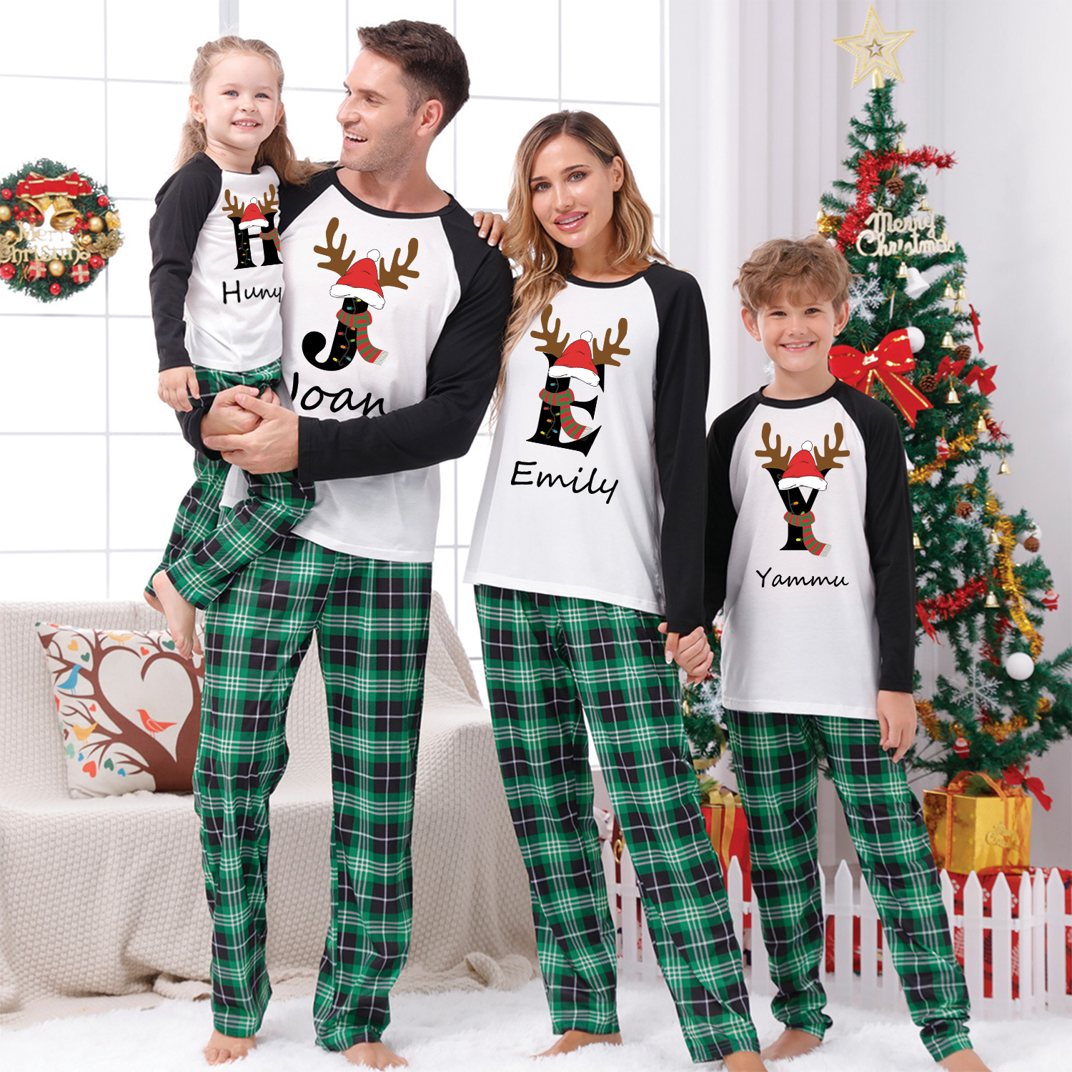 Personalized Christmas Pajamas Set