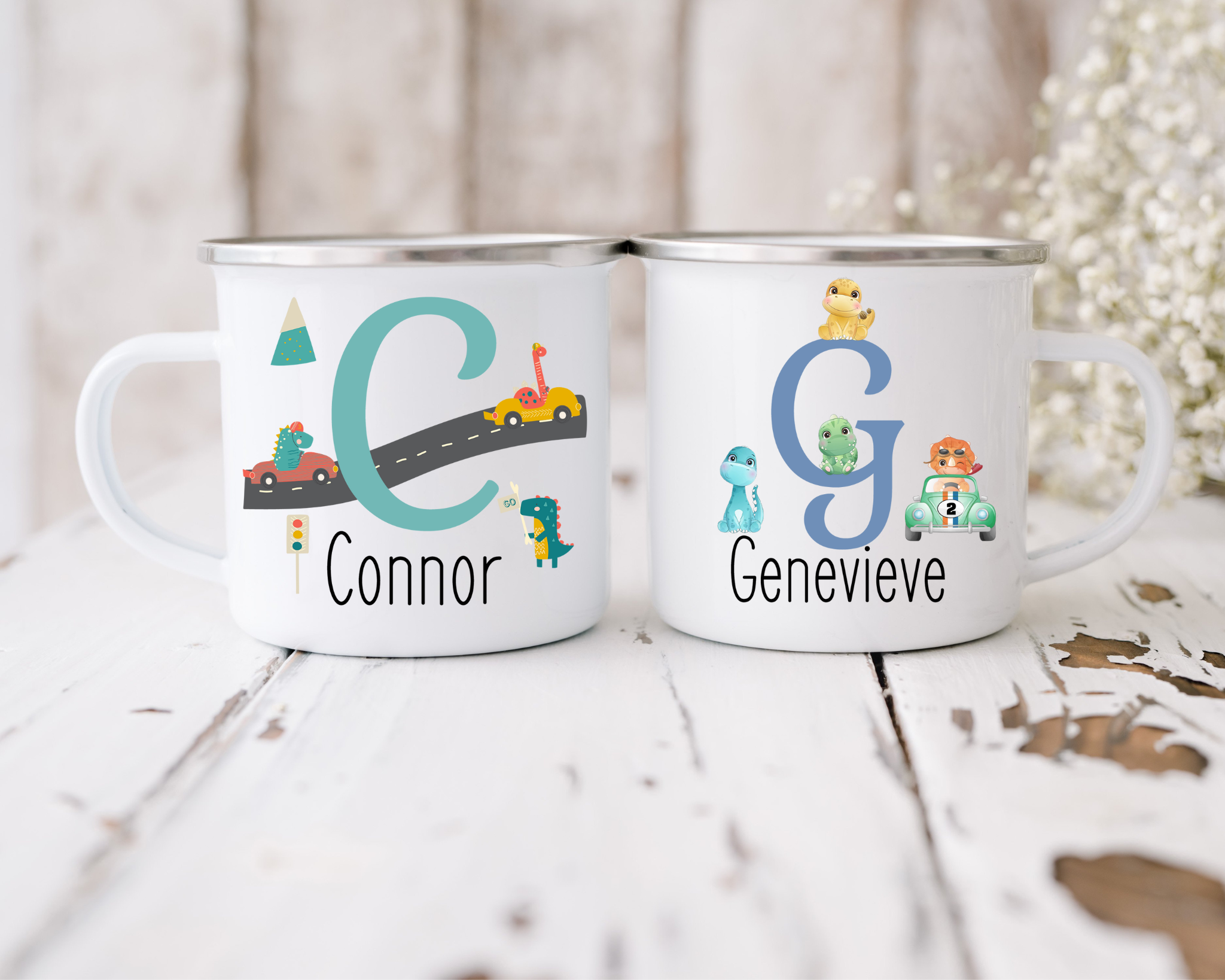 Personalized Child's Unbreakable Enamel Mug