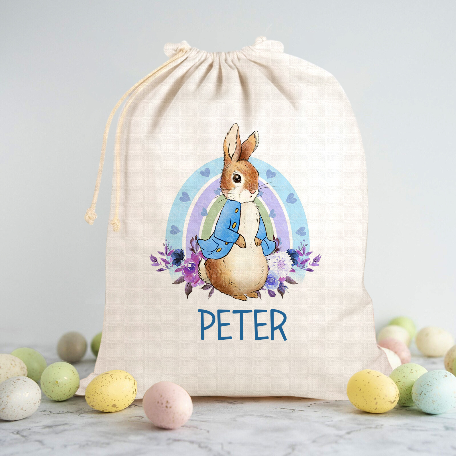 Personalized Easter Rabbit Gift Sack - Buy 2 Get 1 Free