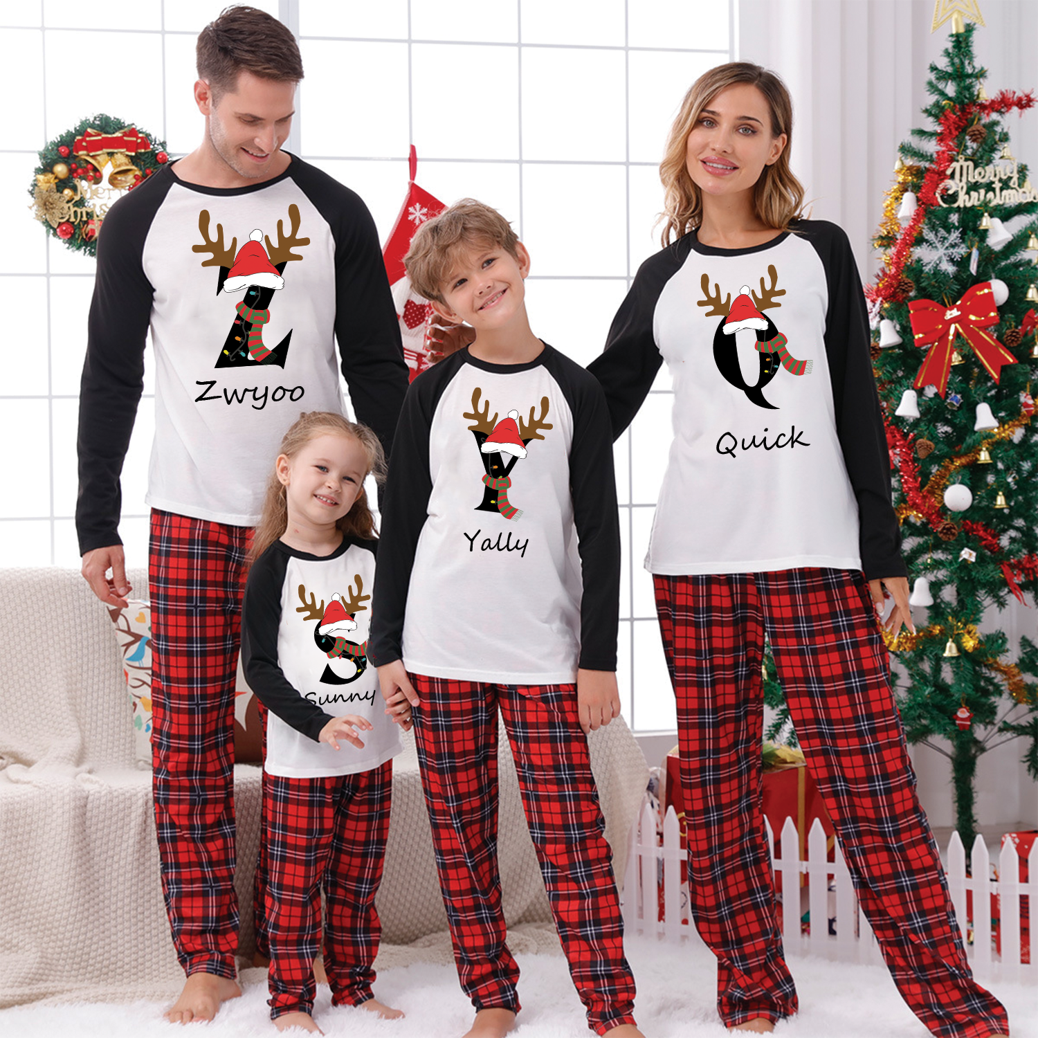 Personalized Christmas Pajamas Set