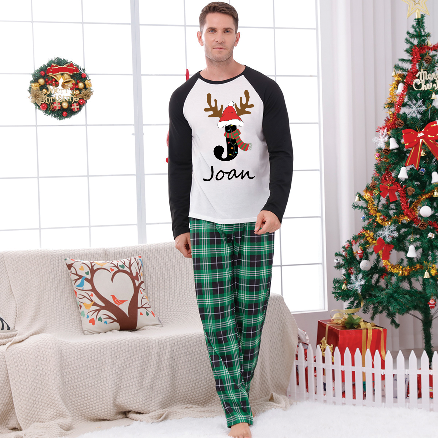 Personalized Christmas Pajamas Set