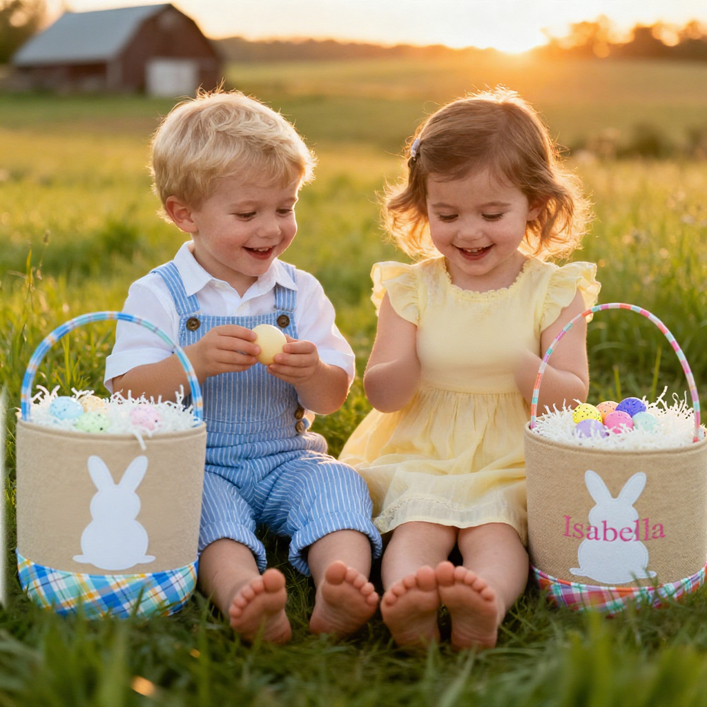 Personalized Easter Basket for Kids