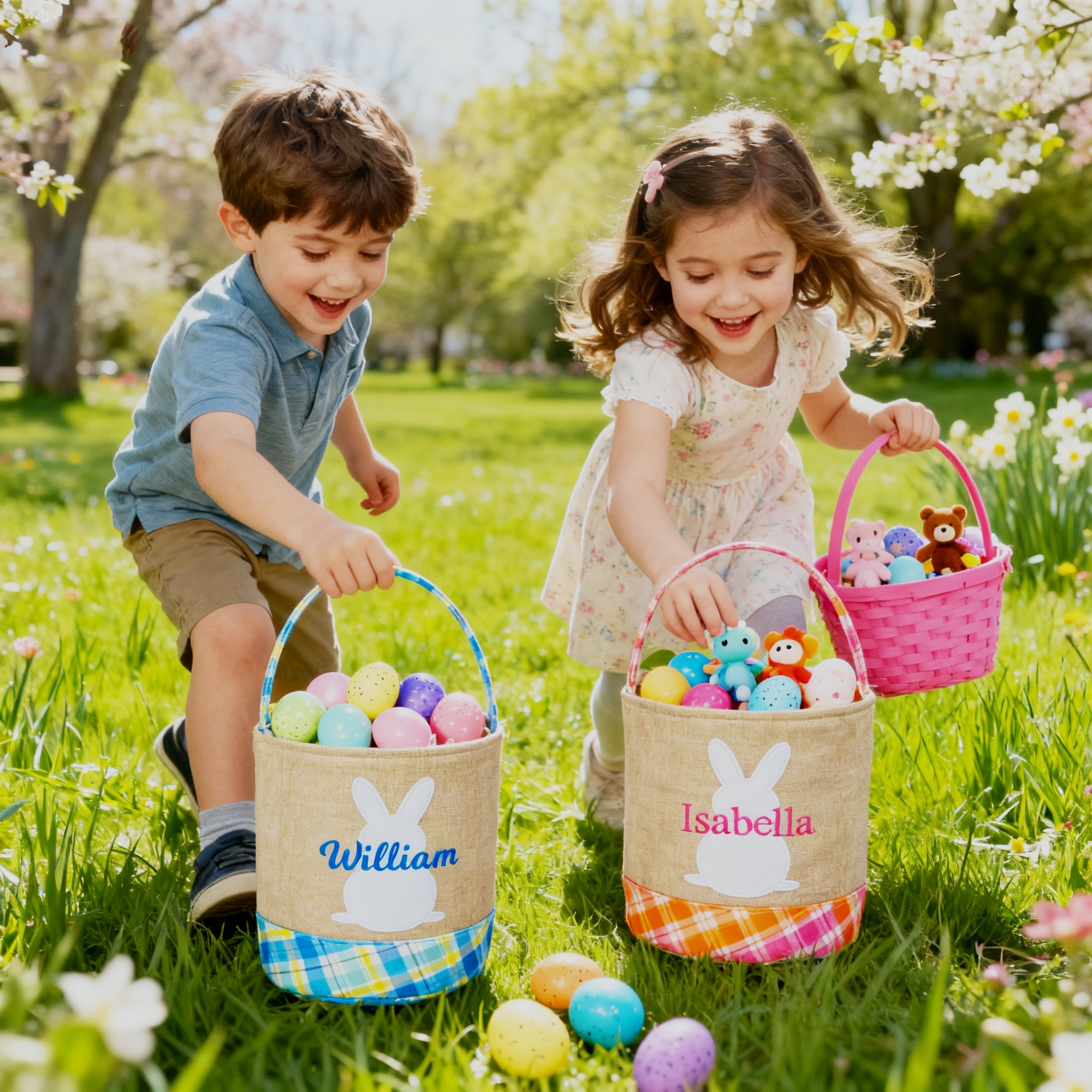 Personalized Easter Basket for Kids