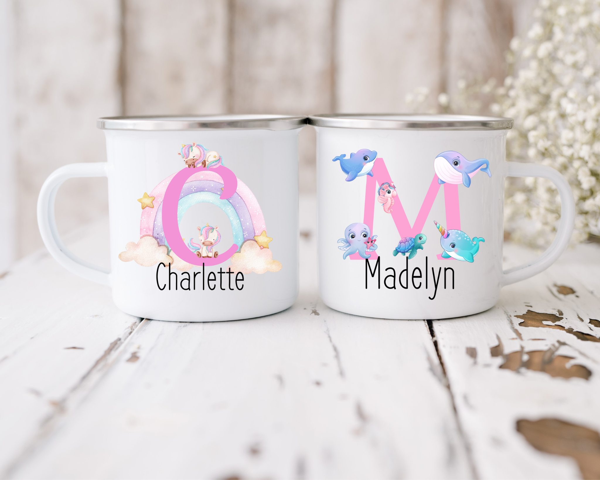 Personalized Child's Unbreakable Enamel Mug