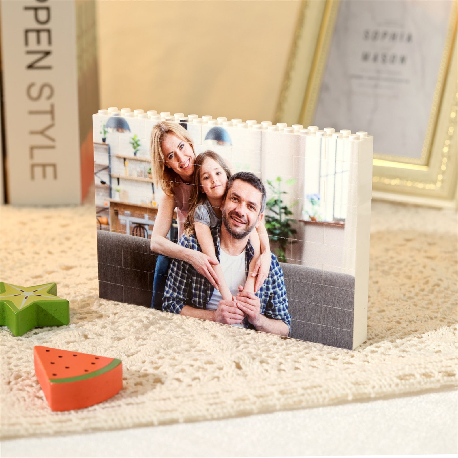 Personalized Photo Building Block Puzzle