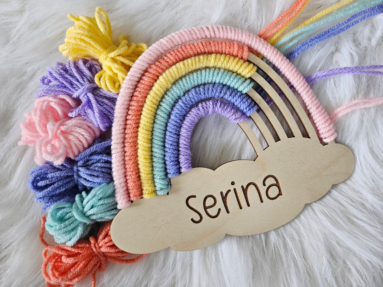 Personalized Rainbow Craft Kit for Kids