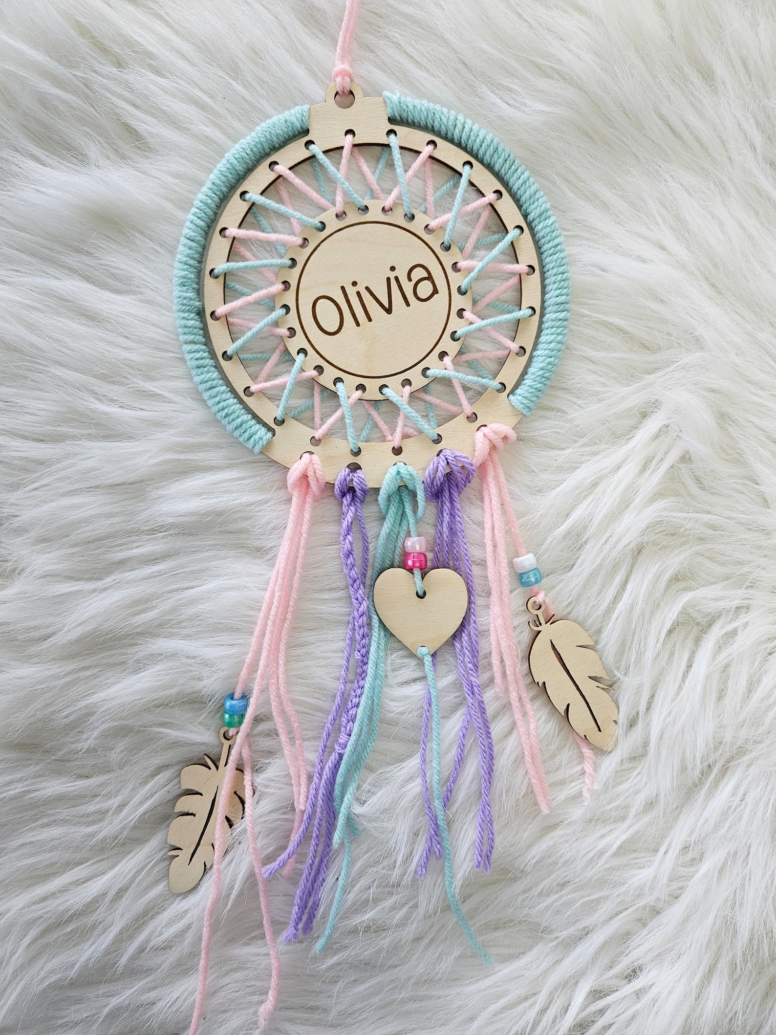 Personalized Dream Catcher Craft Kit for Kids