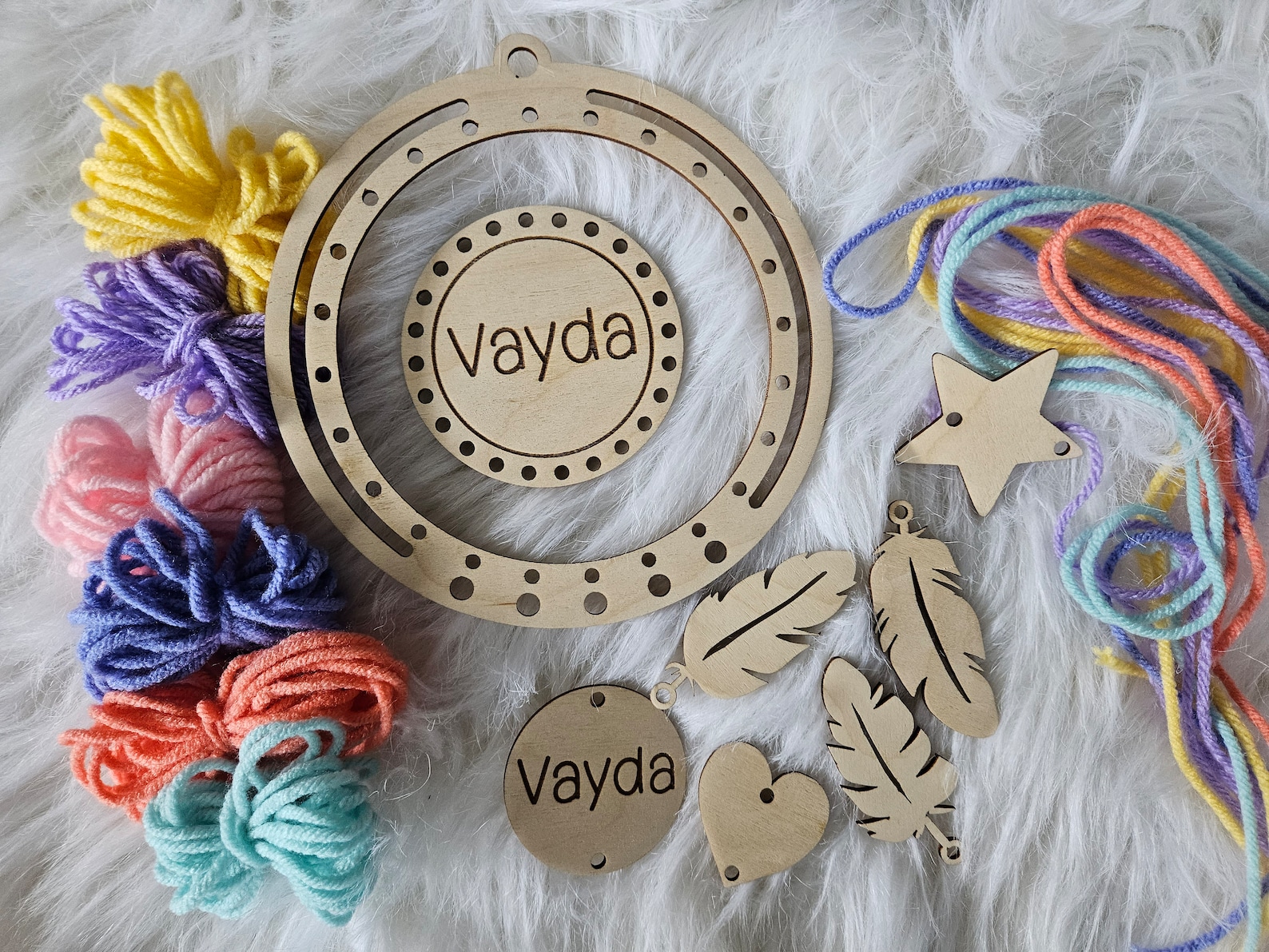 Personalized Dream Catcher Craft Kit for Kids 