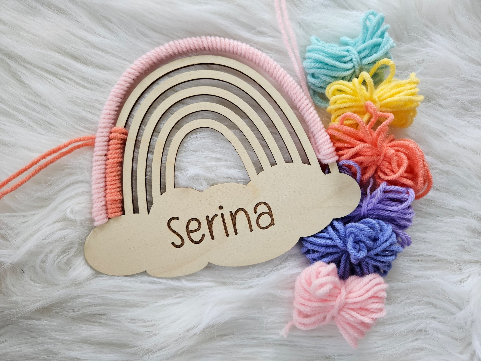 Personalized Rainbow Craft Kit for Kids