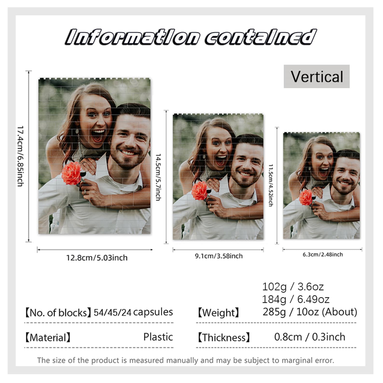 Personalized Photo Building Block Puzzle