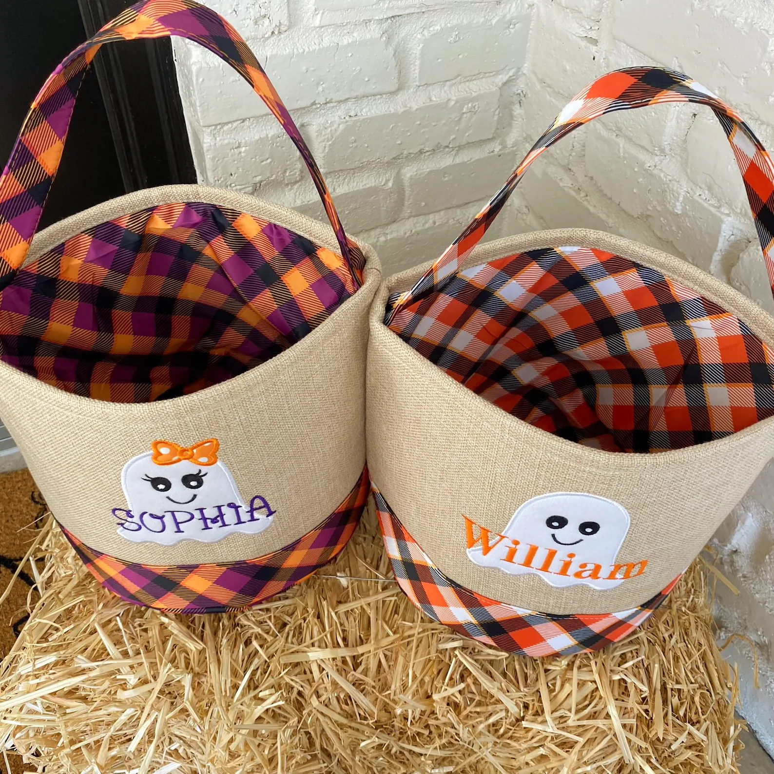 Personalized Halloween Trick or Treat Bag 