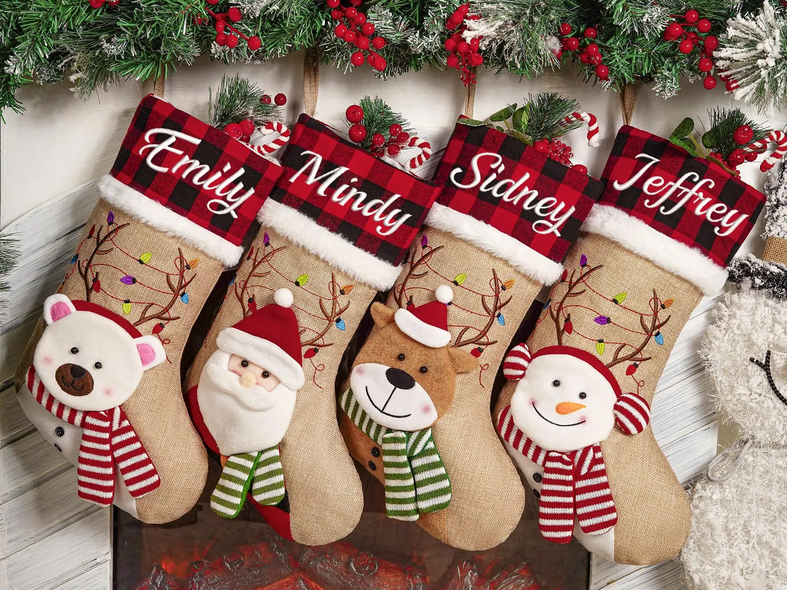 Personalized 3D Christmas Stockings