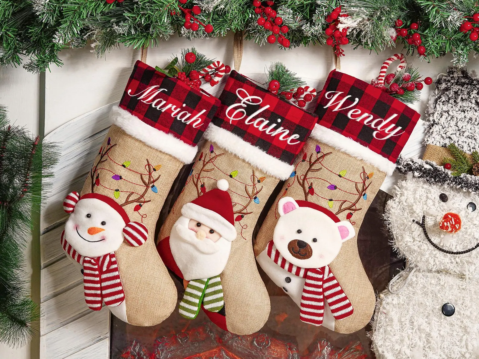 Personalized 3D Christmas Stockings