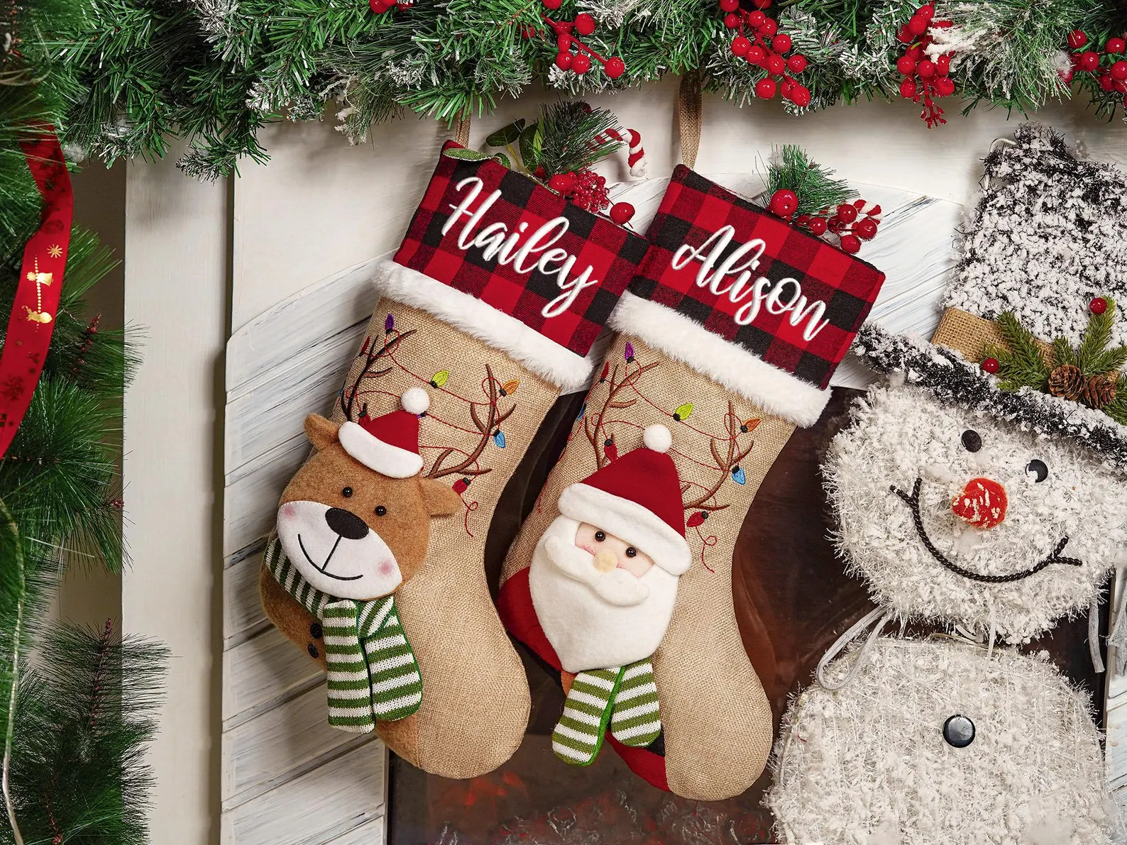 Personalized 3D Christmas Stockings