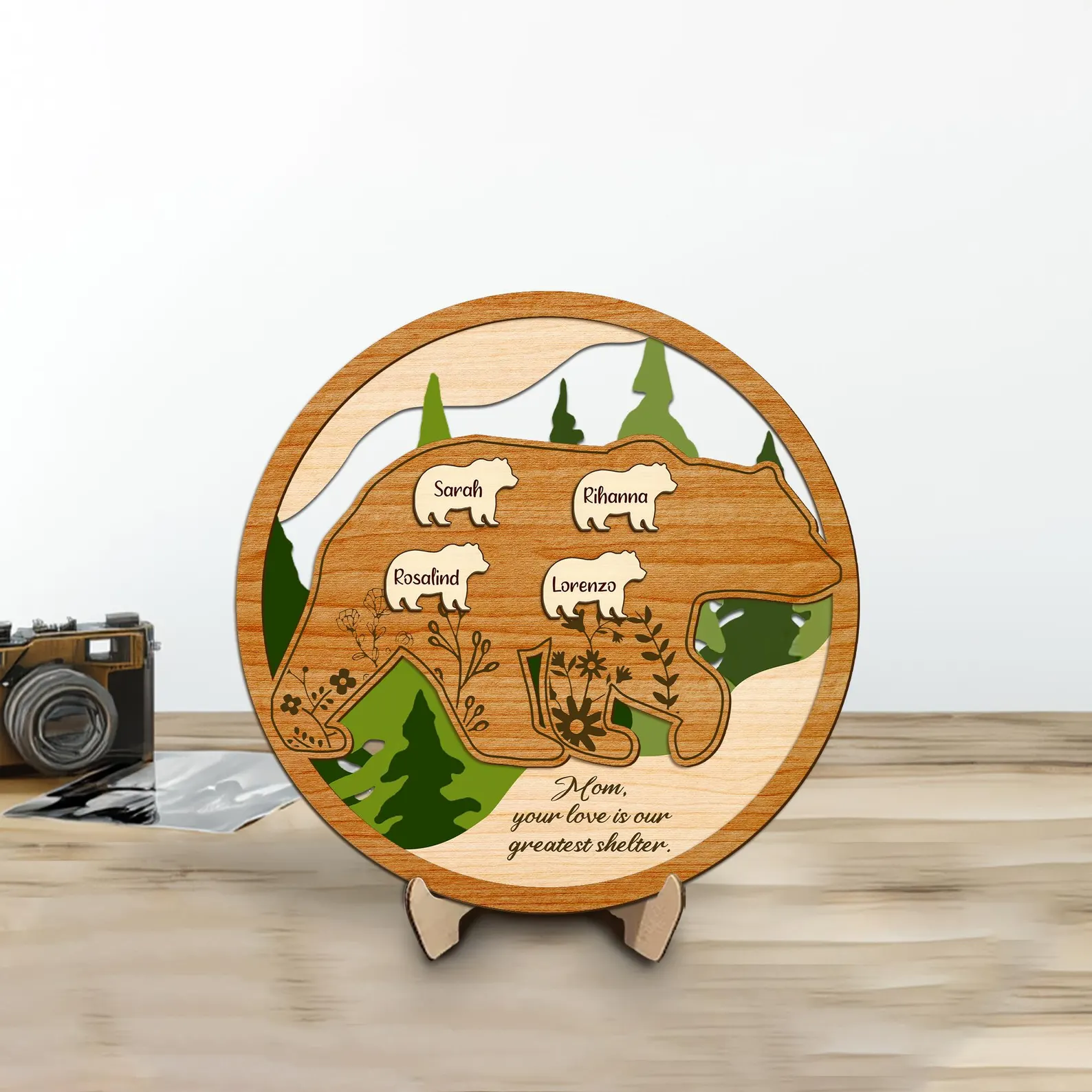 Mama Bear Personalized Gift for Mom