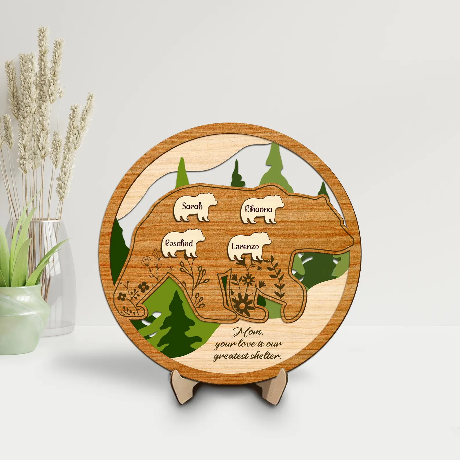 Mama Bear Personalized Gift for Mom