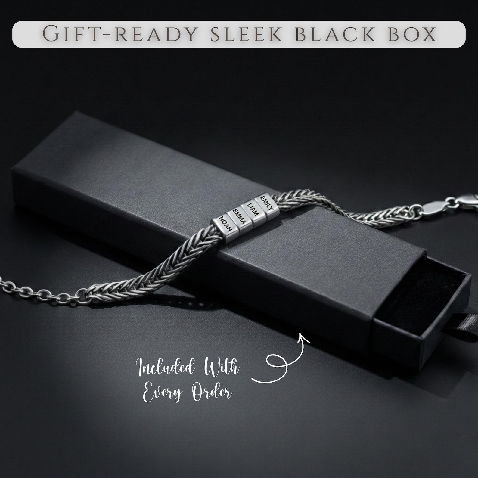 Personalized Mens Bracelet