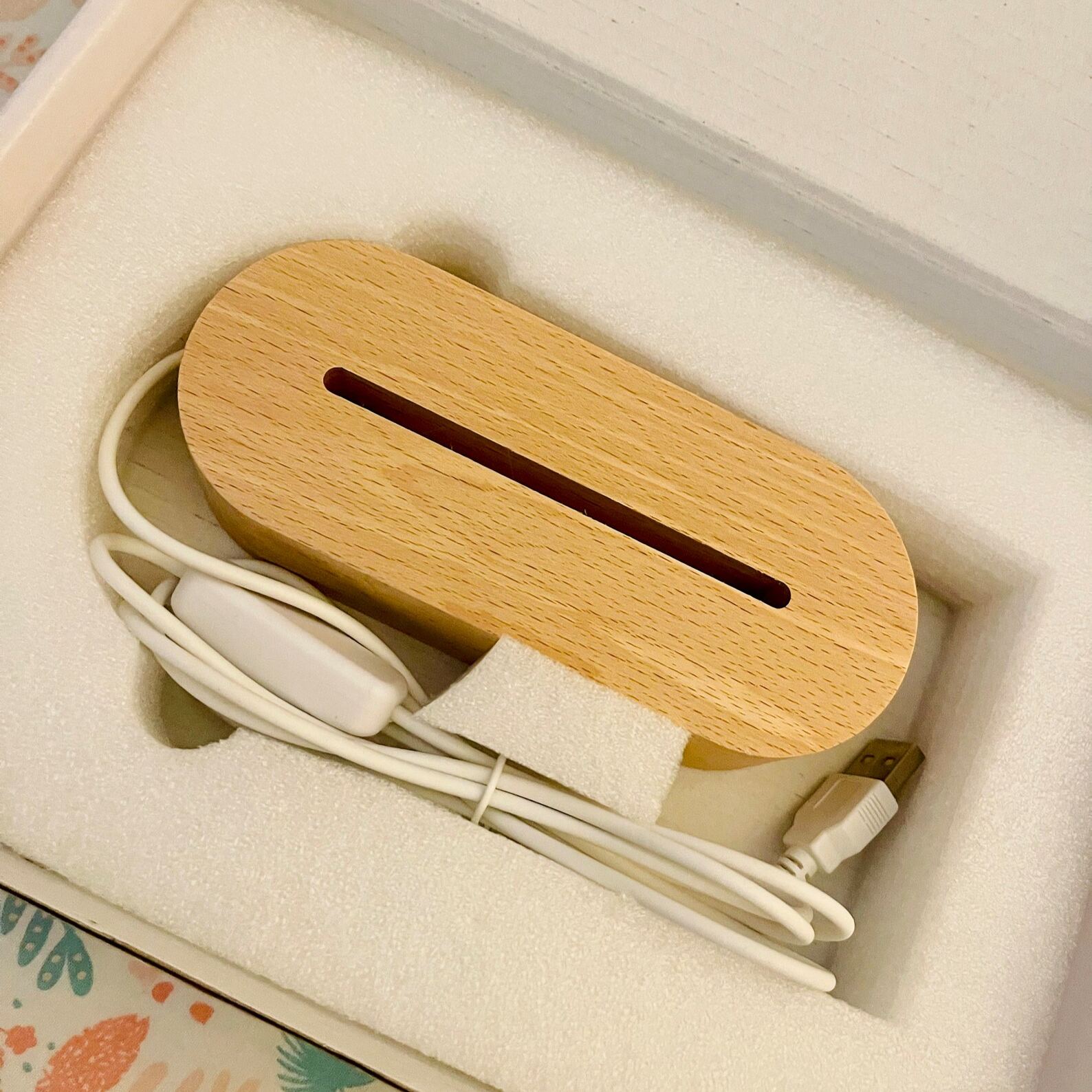 Personalized LIGHTENING MCQUEEN and MATER Cars Night Light