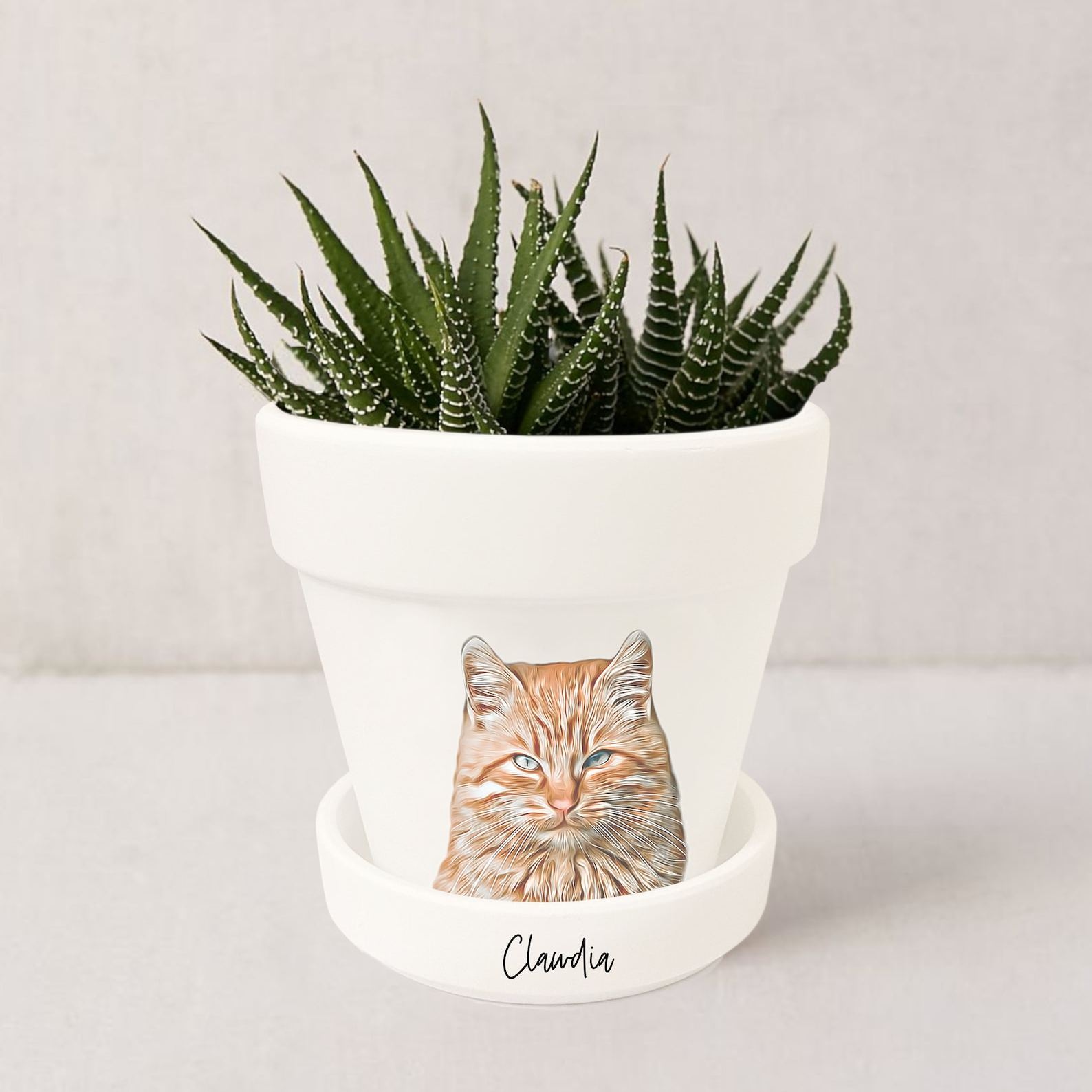 Personalized Pet Memorial Gift Planter 