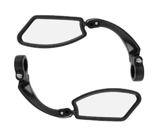 Adjustable HD Bike Rearview Mirror for E-Bikes & Mountain Bikes – 360° Rotating Handlebar Mirror for Safe Outdoor Riding