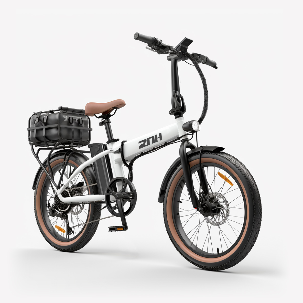ZNH 20"*2.0" Folding  Tire 350 W Electric Bike With Hydraulic Brake
