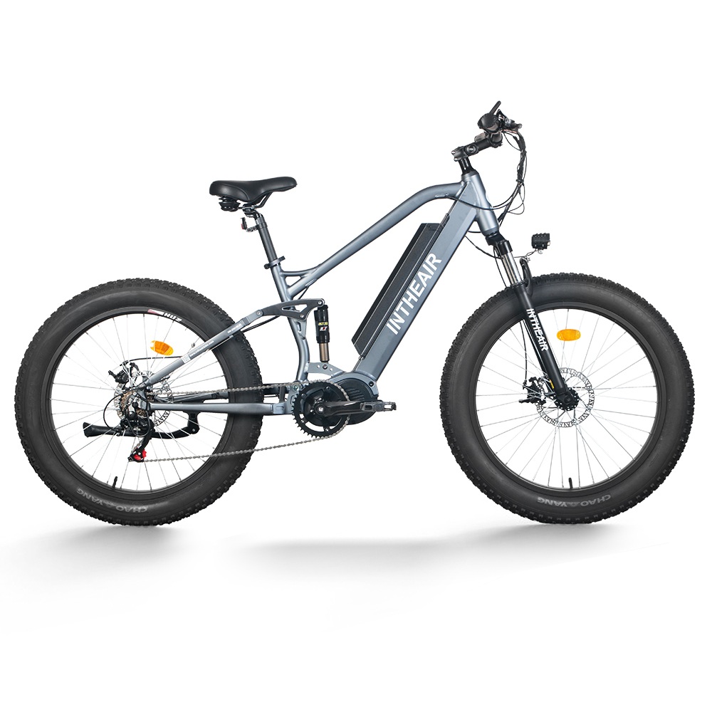 ZNH Z9 Black Fat Tire Electric Mountain Bike for Beach 