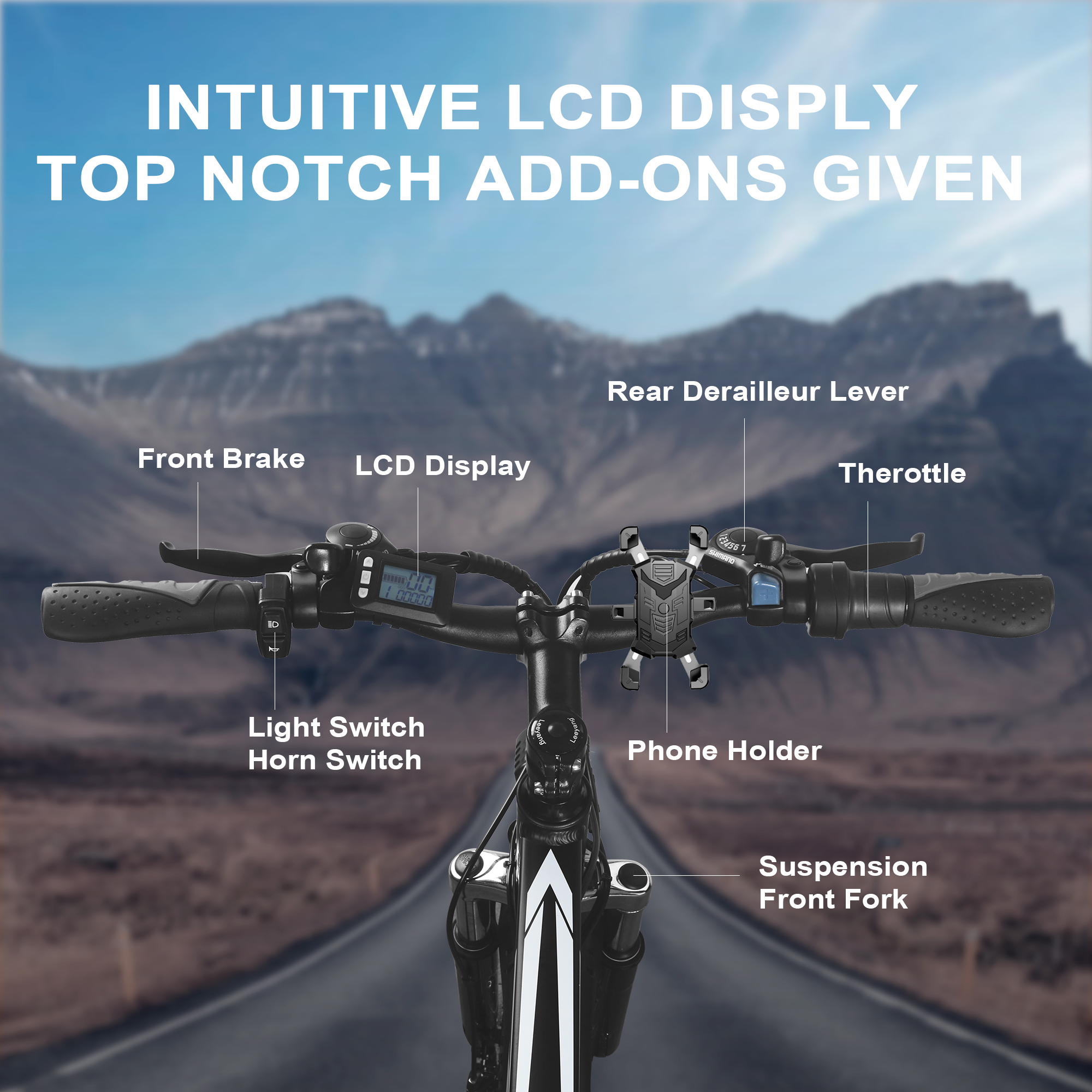 ZNH Z2 PRO Electric City Commuter Bike （Black）