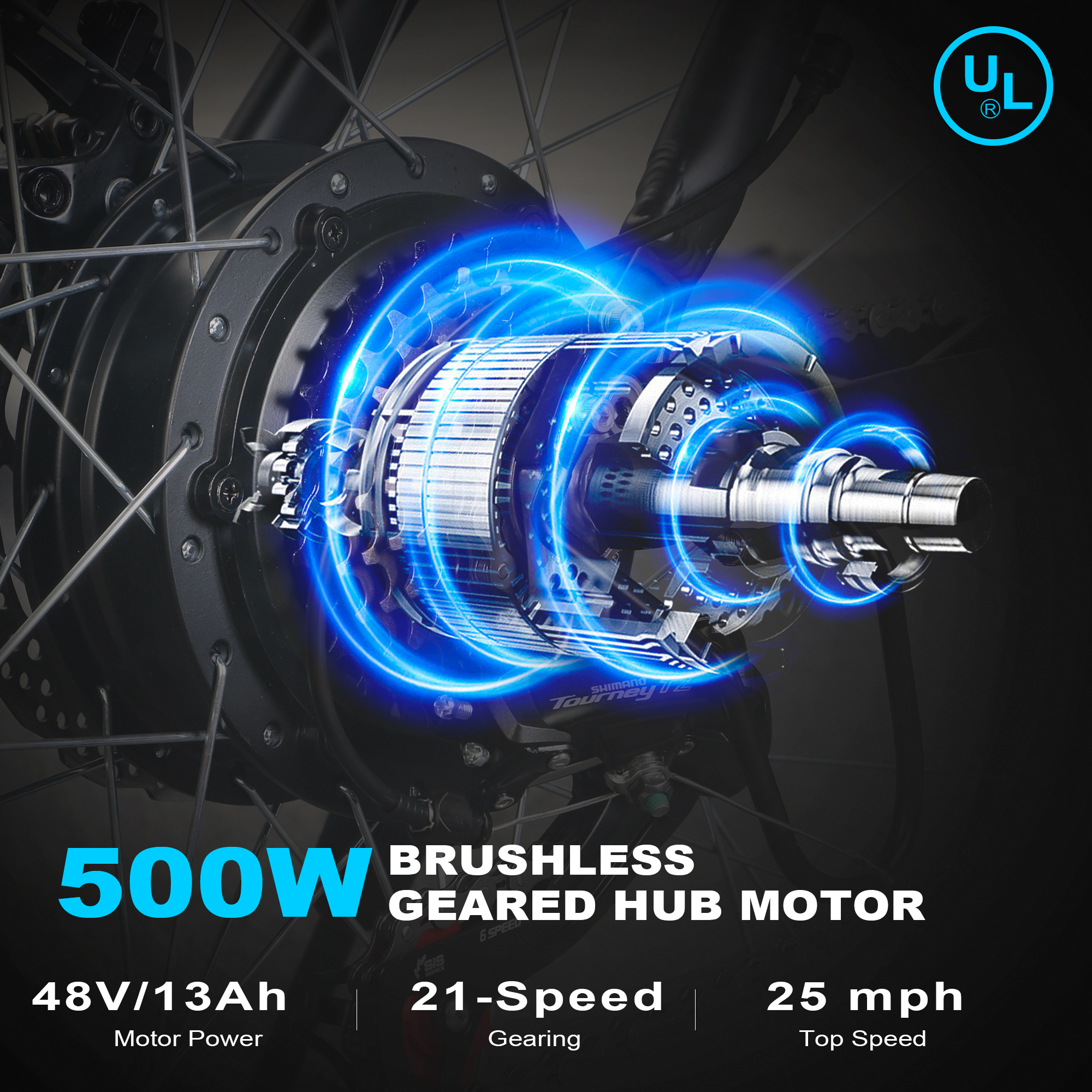 ZNH Z2 PRO Electric City Commuter Bike （Black）