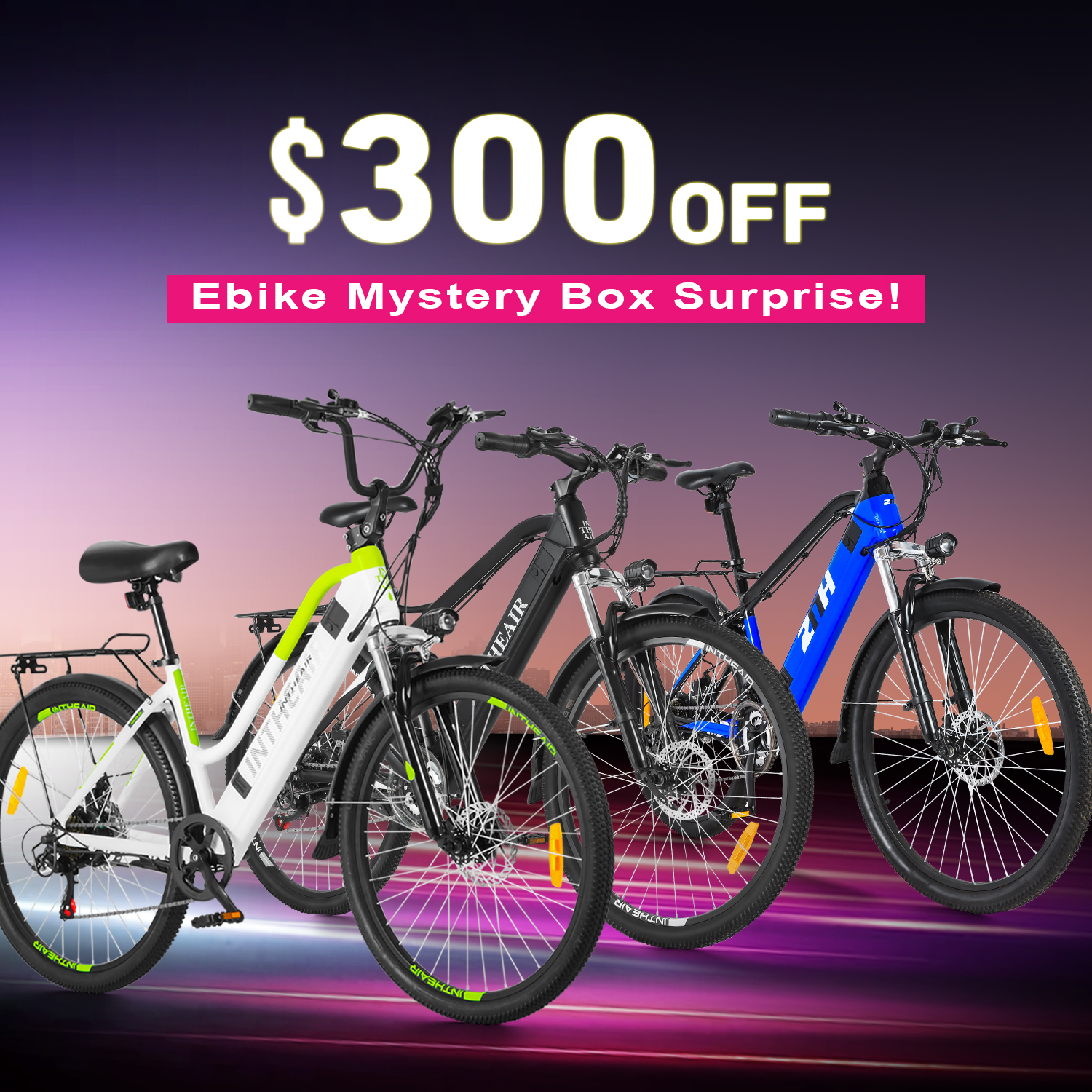 Crazy Clearance! $300 Off, Random Shipping, Hurry Up!