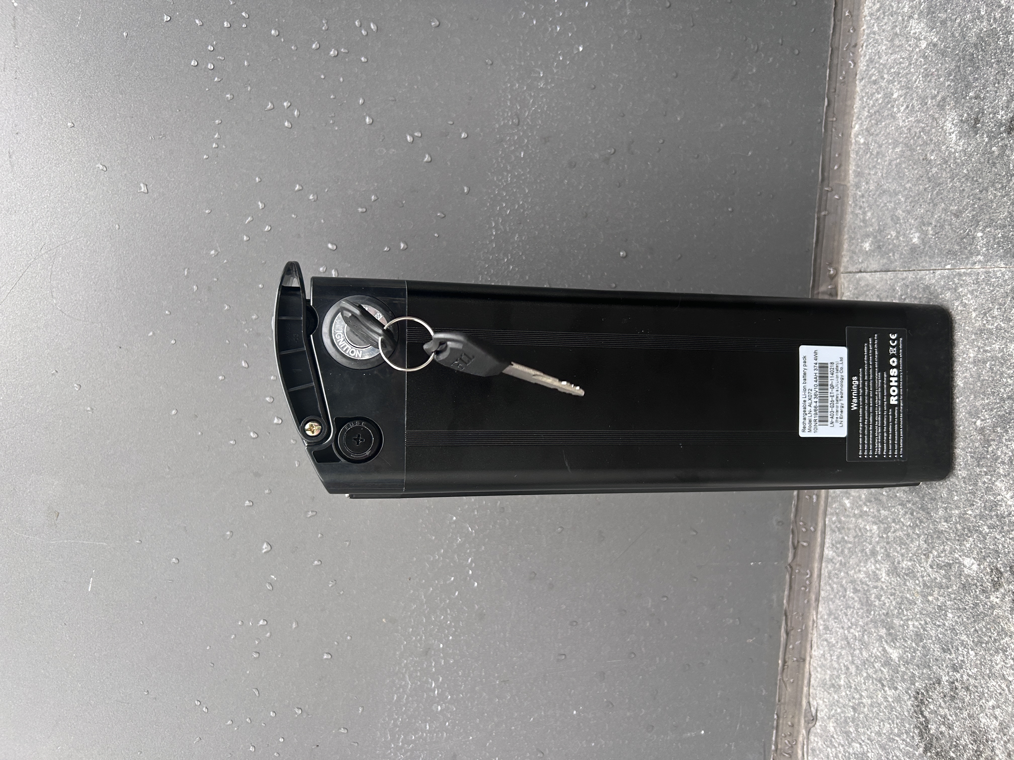 ZNH-16 Lithium Battery, Removable, 36V, 10.4AH