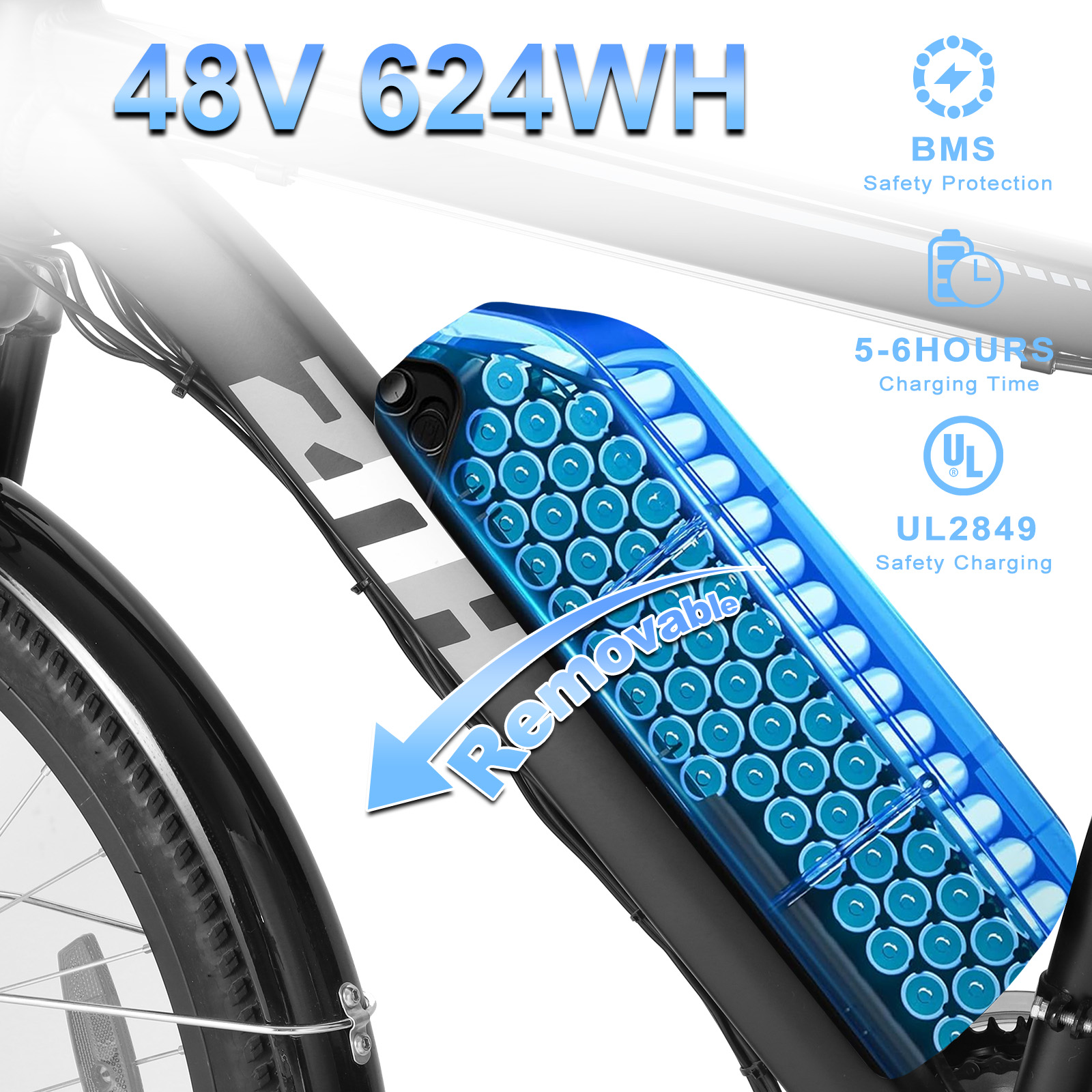 ZNH-02SR E-bike Battery