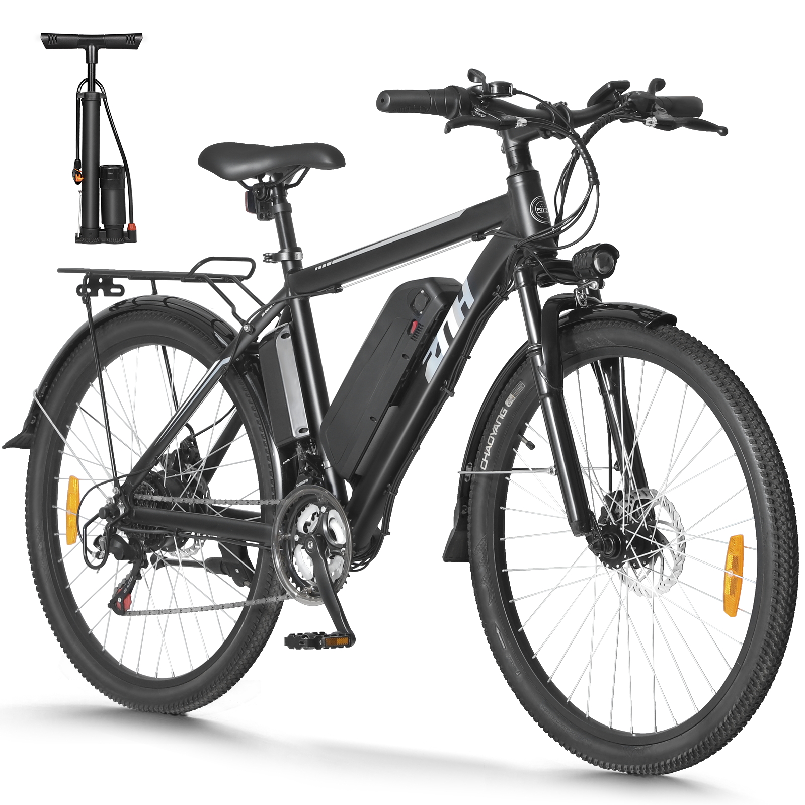 ZNH-02,500W 36V Electric Bike, 26 inch,Removable Battery,Up to 50Miles Range 20 MPH
