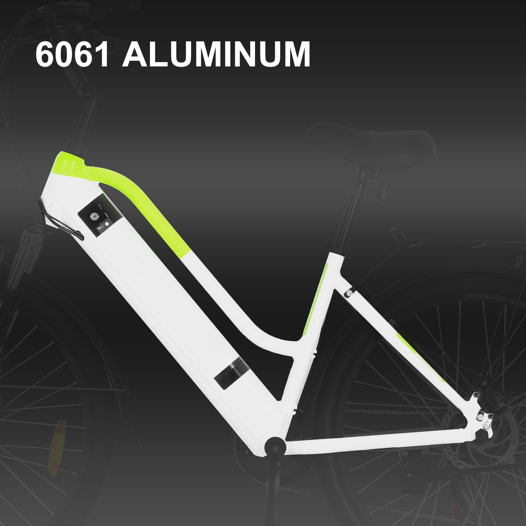 ZNH-04,Step-Through Electric Bike – 350W Motor, Shimano 7-Speed, Dual Suspension & Rear Rack