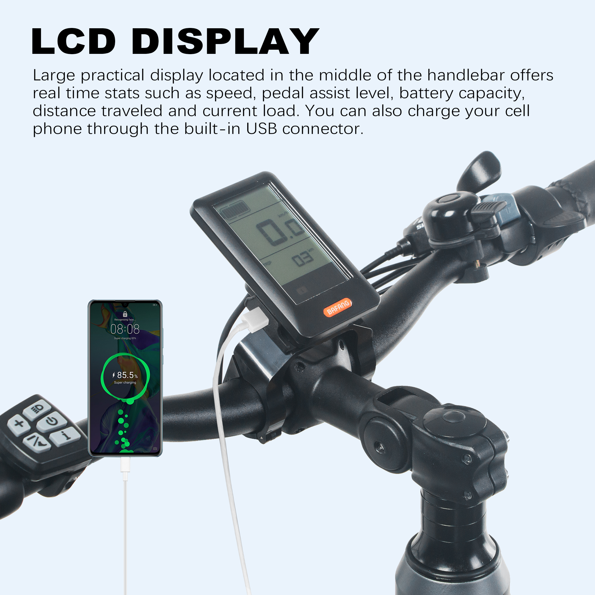 ZNH 099 Black Fat Tire Electric Mountain Bike for Beach 