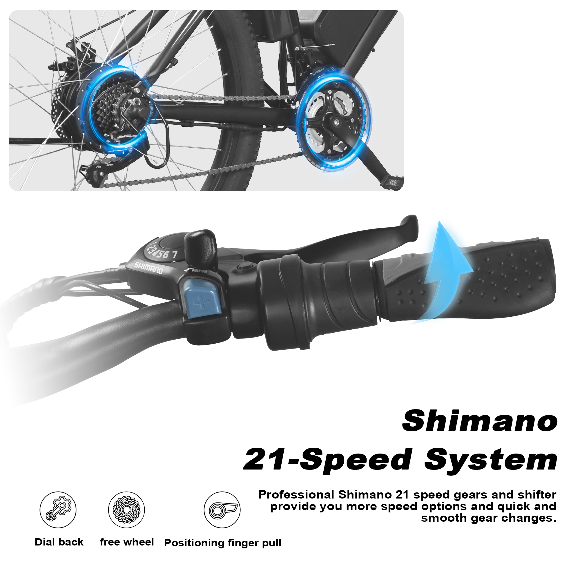 ZNH Z2 PRO Electric City Commuter Bike （Black）