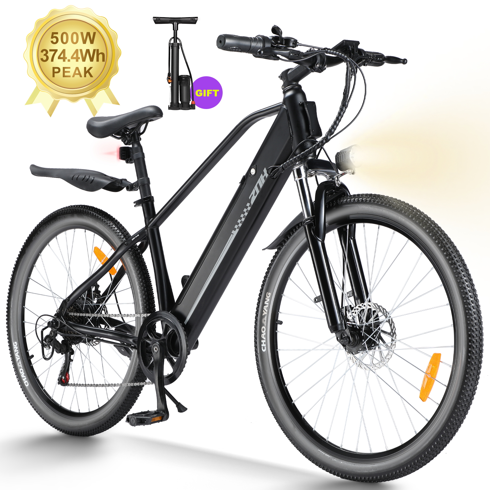 15 Electric Bike，Peak 500W，36v，10ah，26‘’ Tire