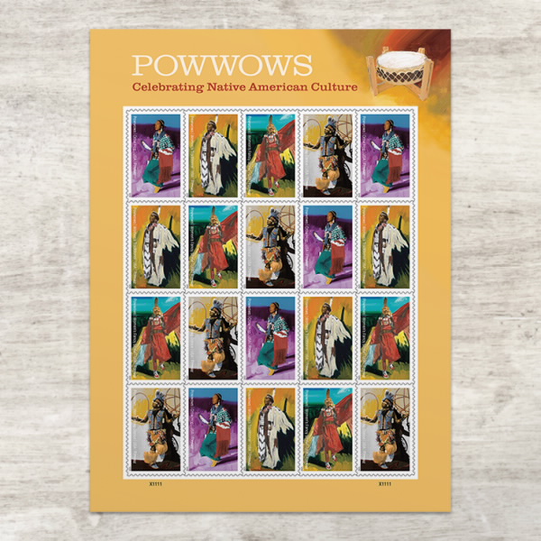 Powwows: Celebrating Native American Culture Stamps 2025