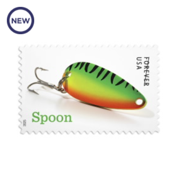 Freshwater Fishing Lures Stamps 2025