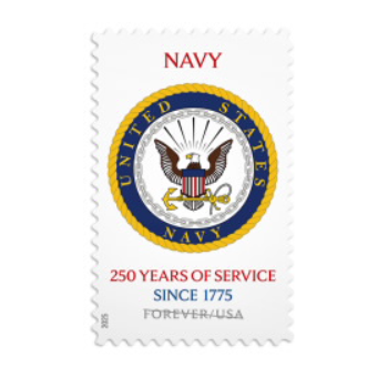 U.S. Navy 250th Stamps