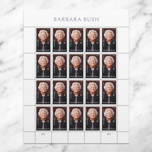 Barbara Bush Stamp 2025