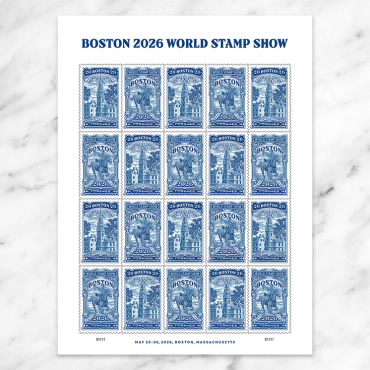 Boston 2026 World Stamp Show Stamps 